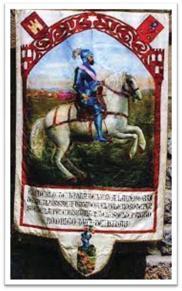 Estandarte cidiano de la iglesia de San Miguel de Vivar