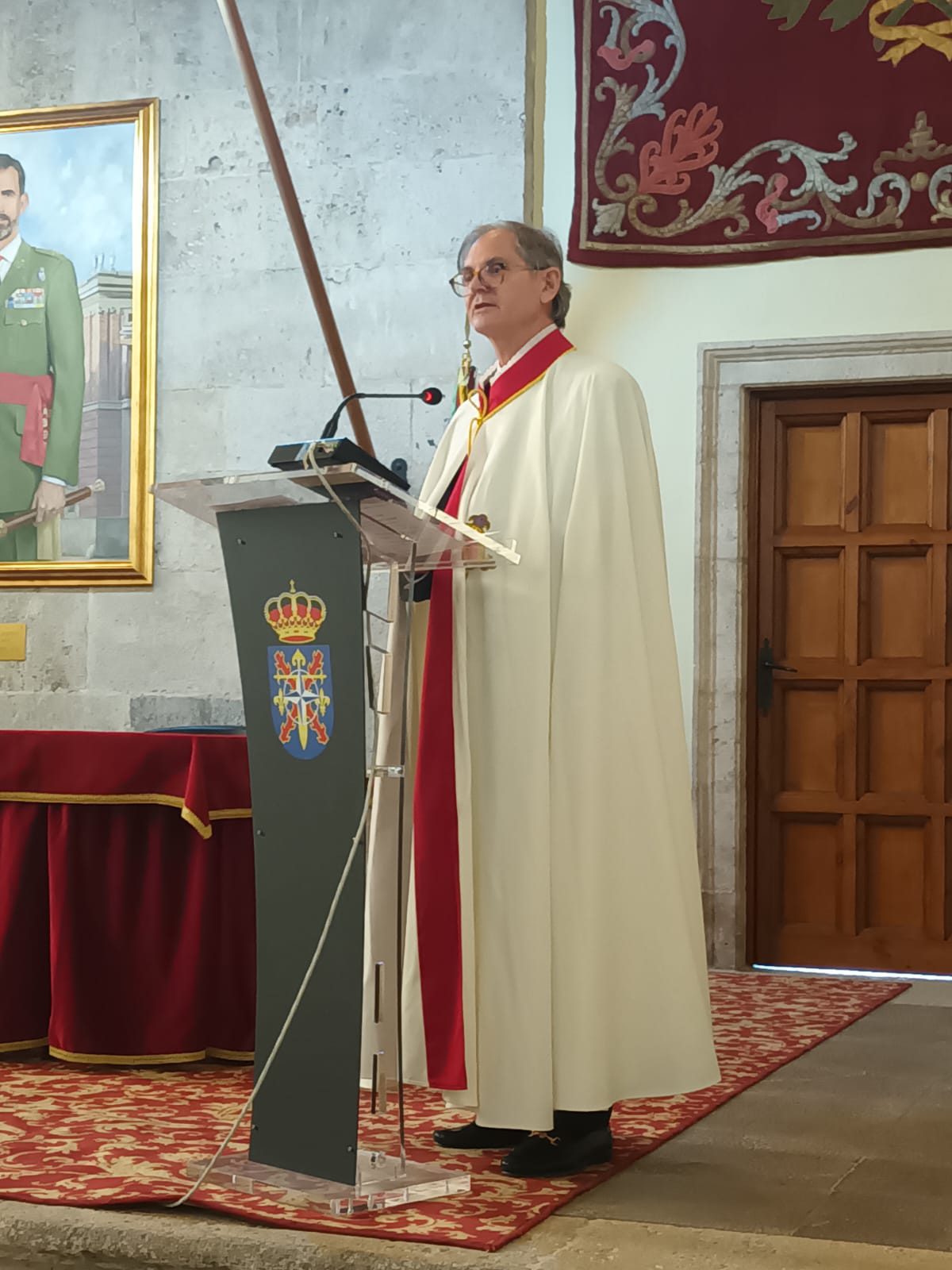 D. Honorio Cantero, Vicemaestre de la Hermandad